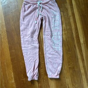 York beach pink sweatpants